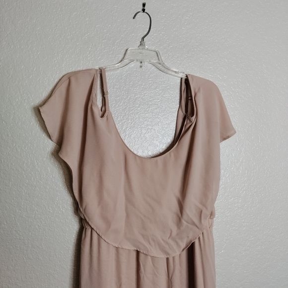 Show me your mumu Caitlin Ruffle Maxi Dress bridesmaids wedding holiday sz 2Xl - Picture 4 of 9